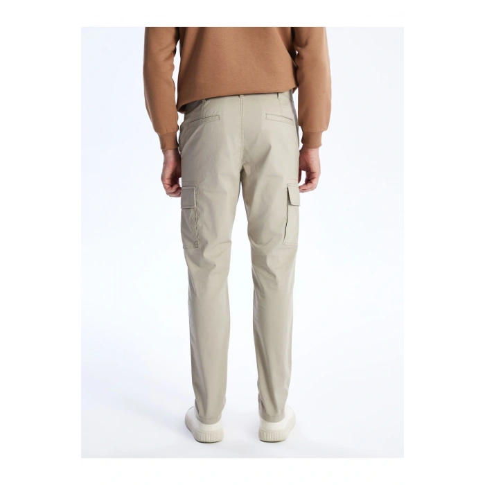 Dar Kalıp Gabardin Erkek Chino Pantolon