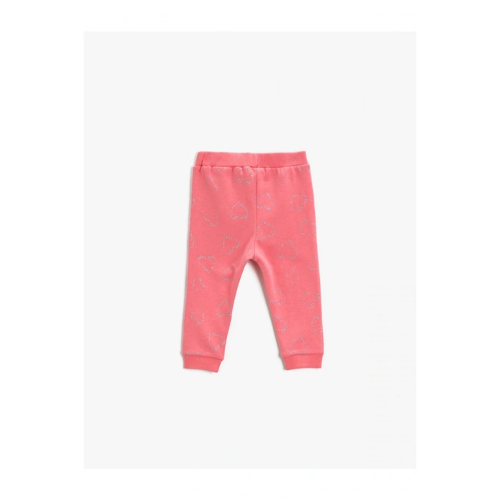 Desenli Eşofman Altı Pamuklu