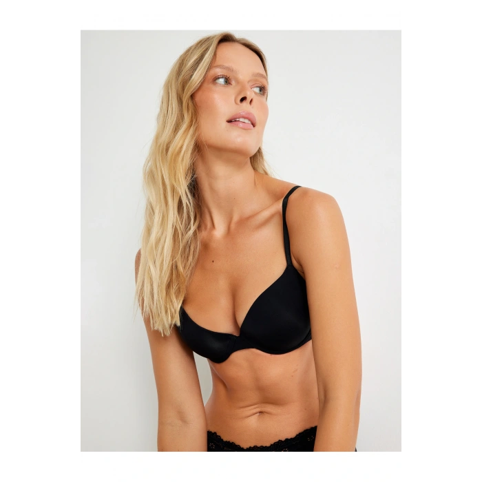 Desteksiz Balenli Sütyen Dolgusuz Basic