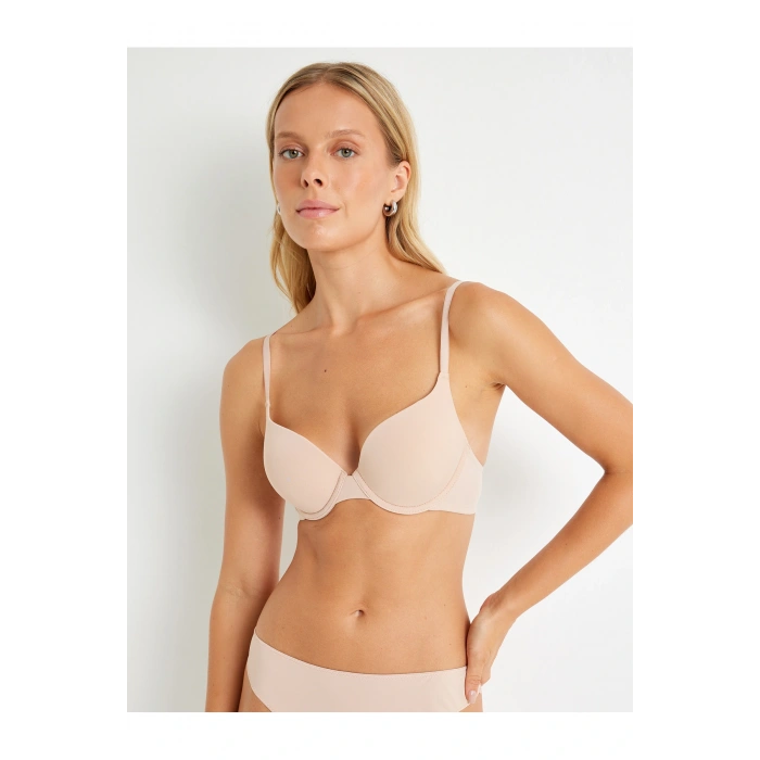 Desteksiz Balenli Sütyen Dolgusuz Basic