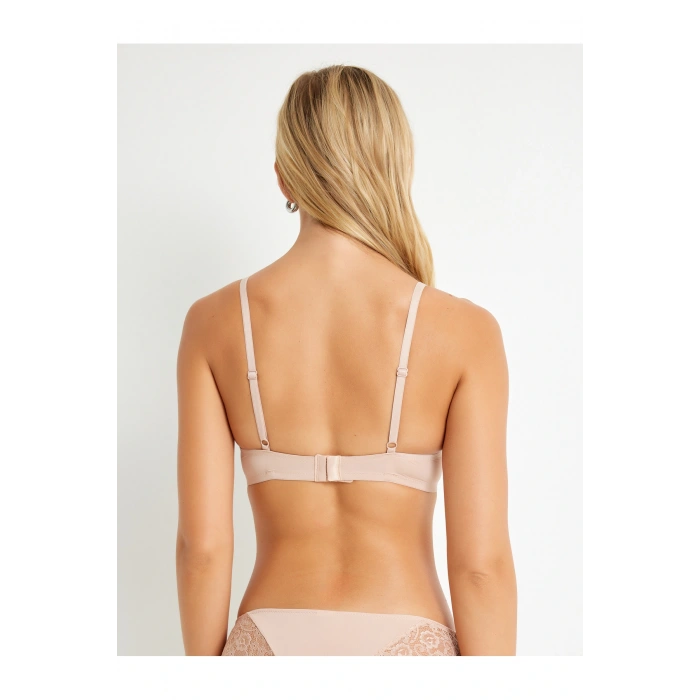 Desteksiz Balenli Sütyen Dolgusuz Basic