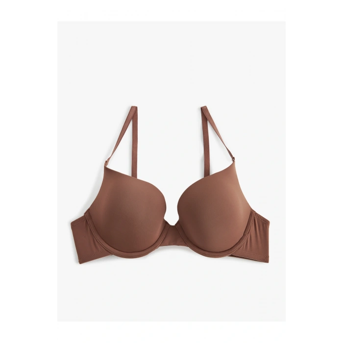 Desteksiz Balenli Sütyen Dolgusuz Basic