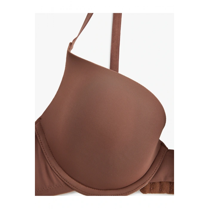 Desteksiz Balenli Sütyen Dolgusuz Basic