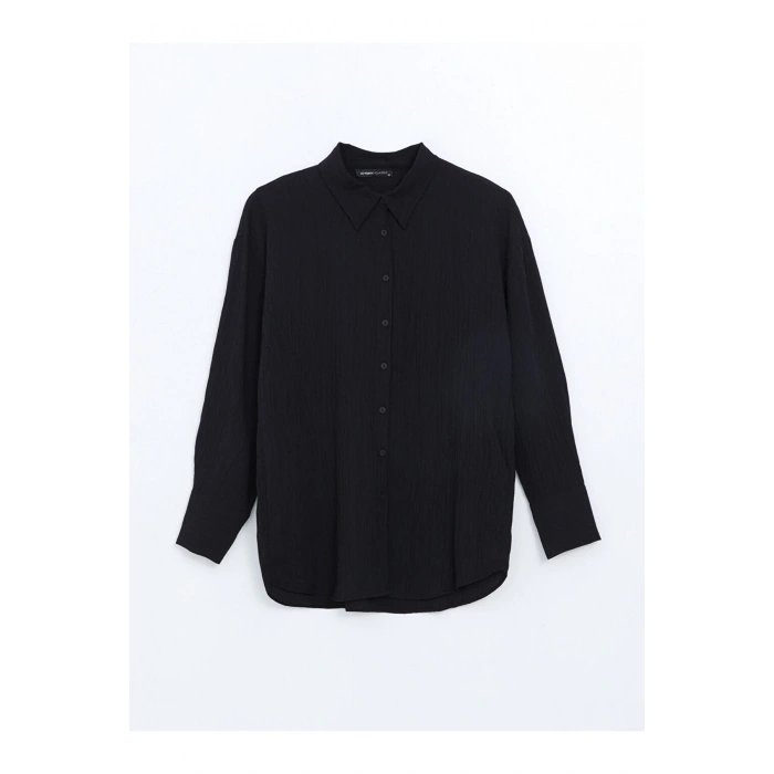 Dokulu Kadin Gomlek Tunik - W4L267Z8