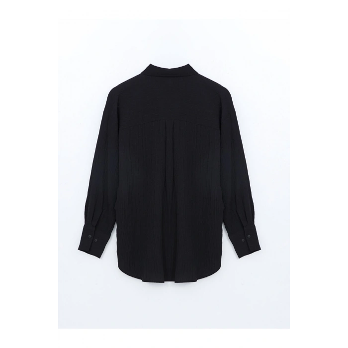 Dokulu Kadin Gomlek Tunik - W4L267Z8