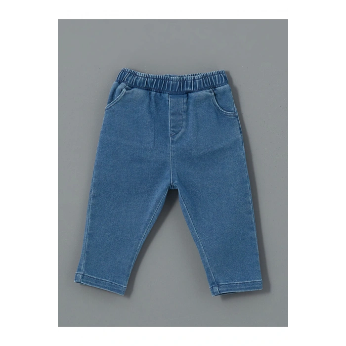 Ekru Hakim Yaka Erkek Bebek Gömlek Ve Pantolon 2li