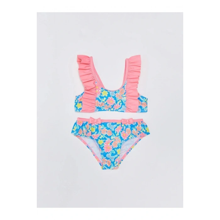 El&sev Storeden Lcw Baby Baskılı Kız Bebek Bikini Takımı