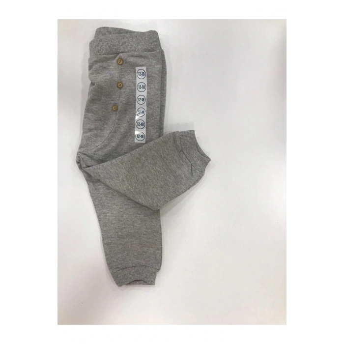 Erkek Bebek Gri Eşofman Altı 1YMB48229ZK
