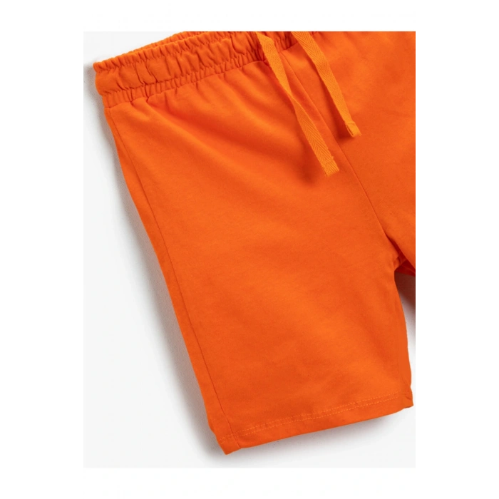 Erkek Çocuk Basic Şort Beli Bağcıklı