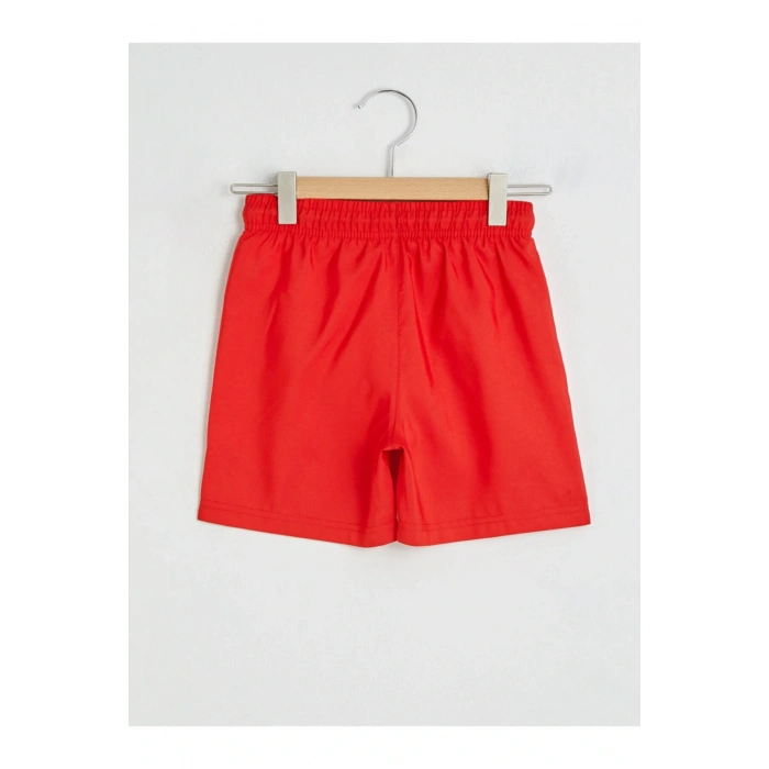 Erkek Çocuk Kırmızı Deniz Şortu