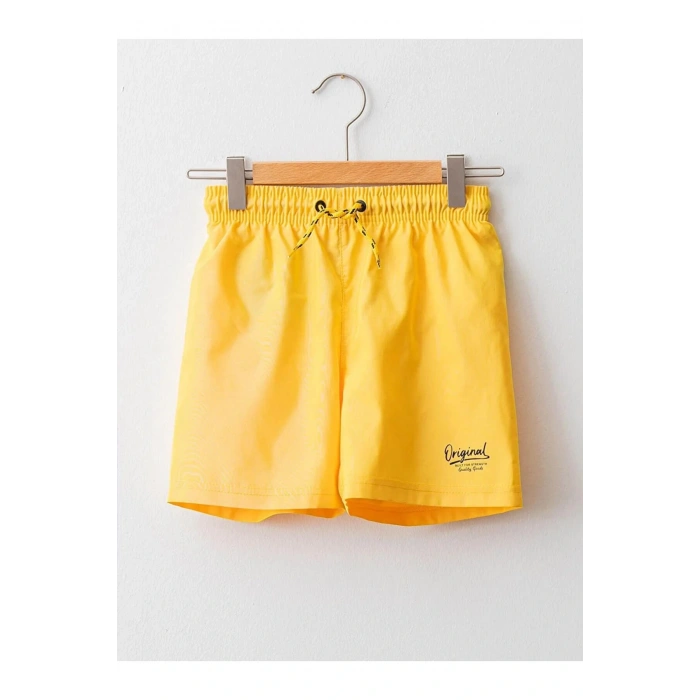 Erkek Çocuk Orta Sarı Fx3 Deniz Şortu