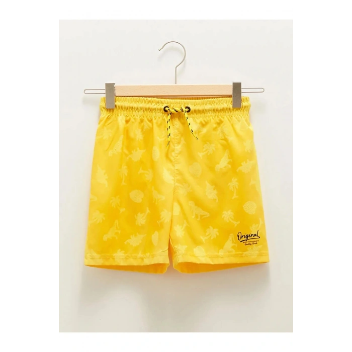 Erkek Çocuk Orta Sarı Fx3 Deniz Şortu