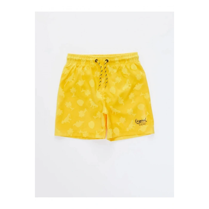 Erkek Çocuk Orta Sarı Fx3 Deniz Şortu