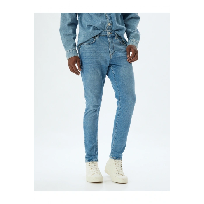 Erkek Jean Pantolon 5wam40017nd Açık Indigo