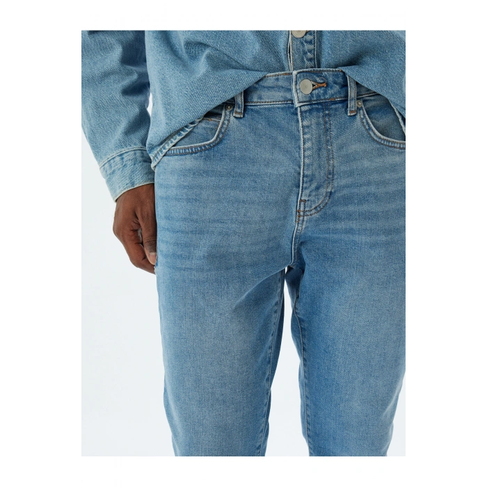 Erkek Jean Pantolon 5wam40017nd Açık Indigo