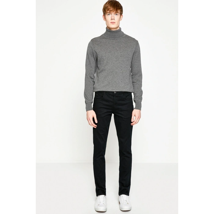 Erkek Siyah Pantolon 8kam42092kw