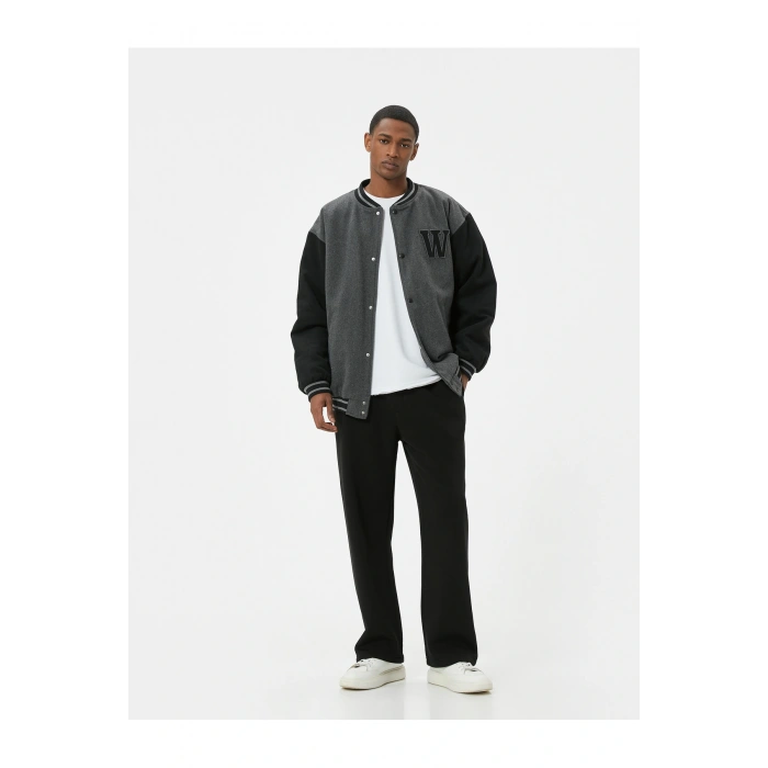 Eşofman Altı Cep Detaylı Şardonlu