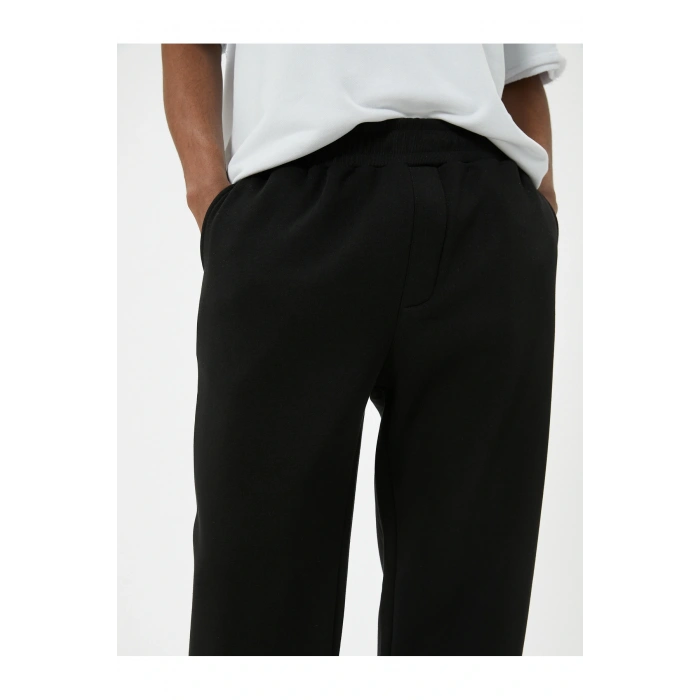 Eşofman Altı Cep Detaylı Şardonlu