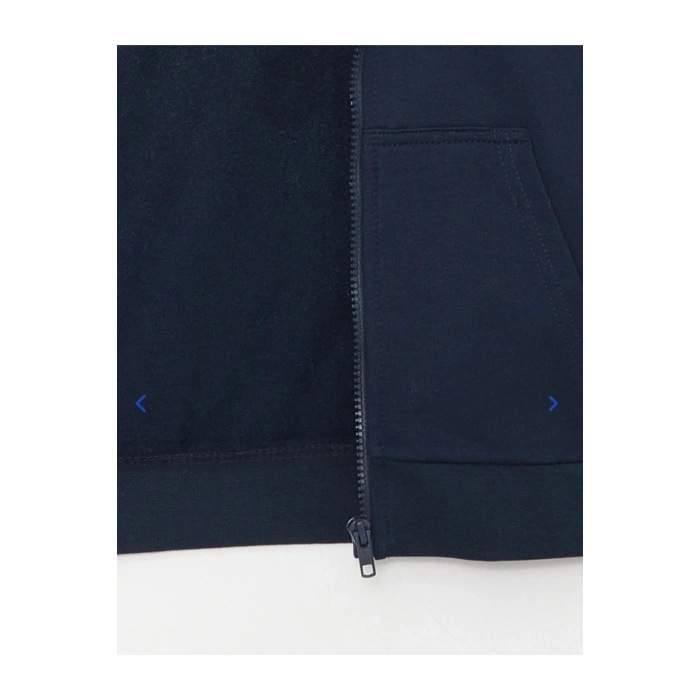 fermuarlı kapşonlu sweatshirt