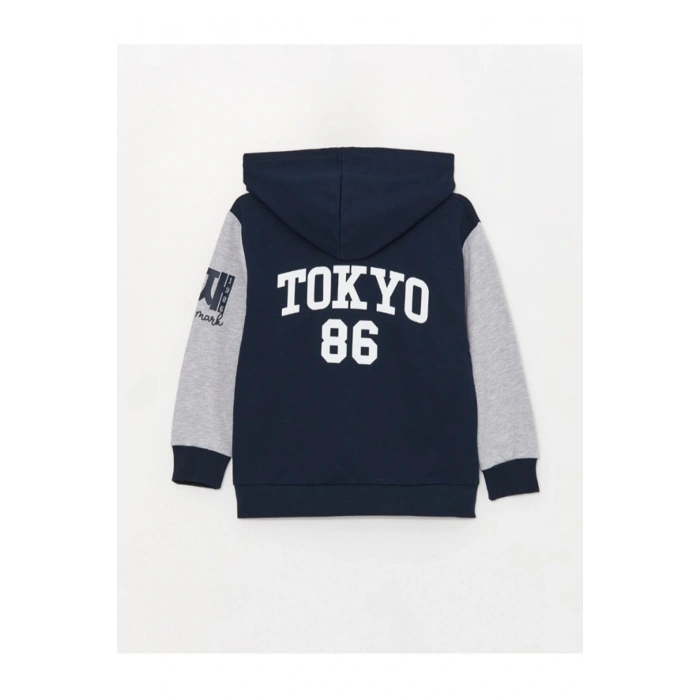 fermuarlı kapşonlu sweatshirt