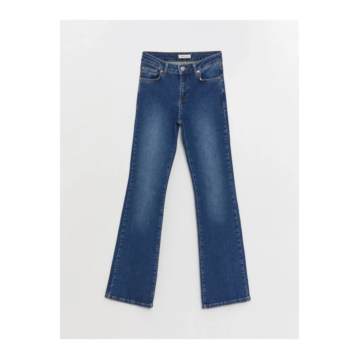 Flare Kadın Jean Pantolon