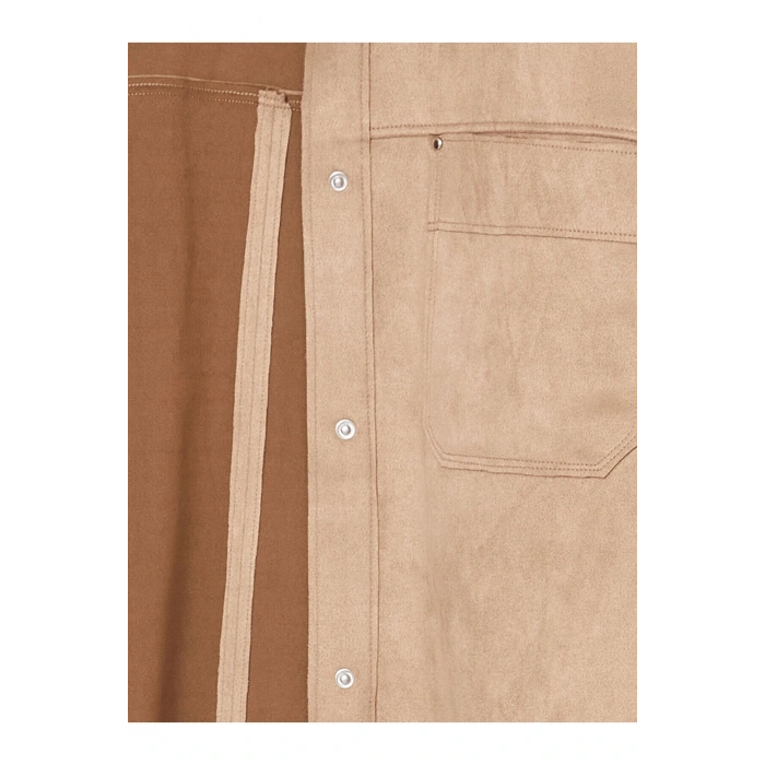 Gömlek Yaka Süet Kadın Ceket