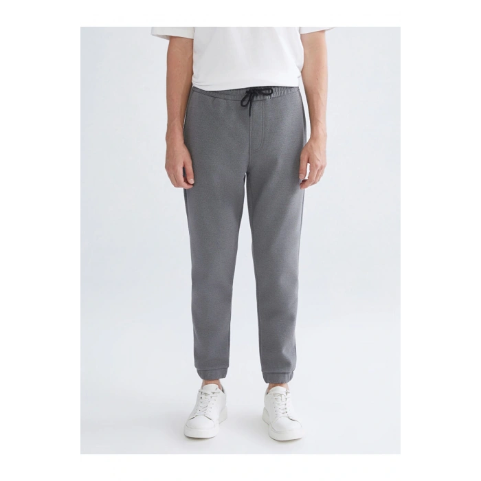 Gri Basic Erkek Jogger Eşofman Altı