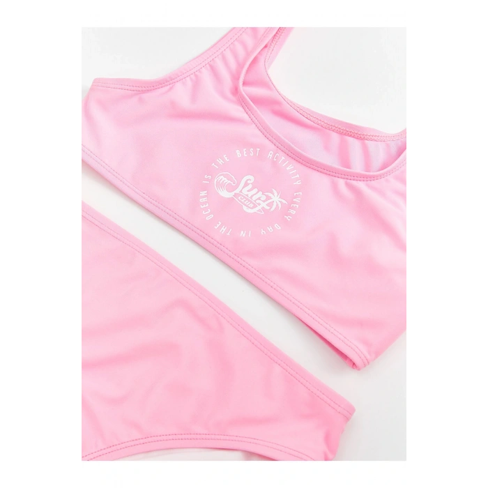 Hızlı Kuruyan UV Korumalı Kız Çocuk Bikini