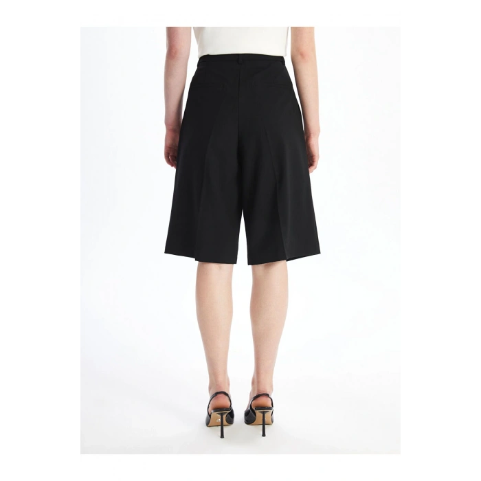 Kadın Loose Fit Düz Şort