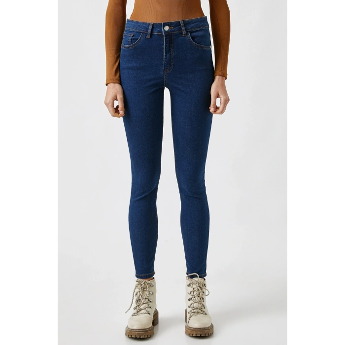 Kadın Orta İndigo Jeans 2KAK47600DD