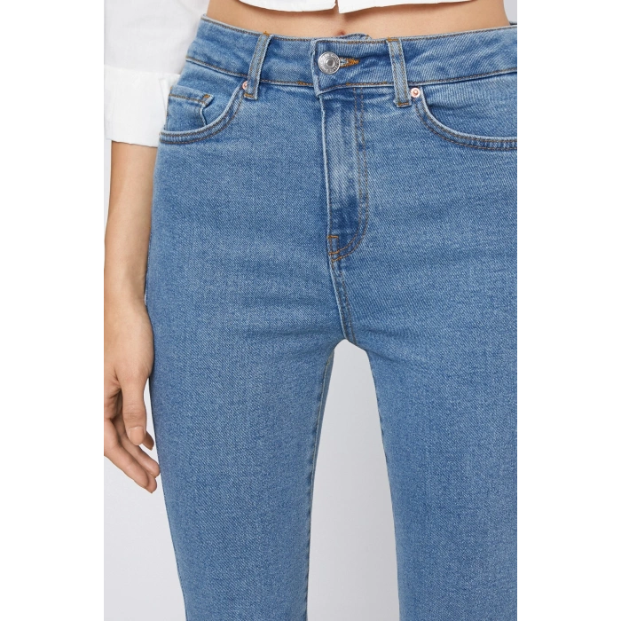 Kadın Orta İndigo Jeans 3SAL40024MD