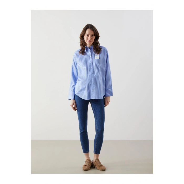 Karın Panelli Mercury Skinny Fit Hamile Jean Pantolon (S5)