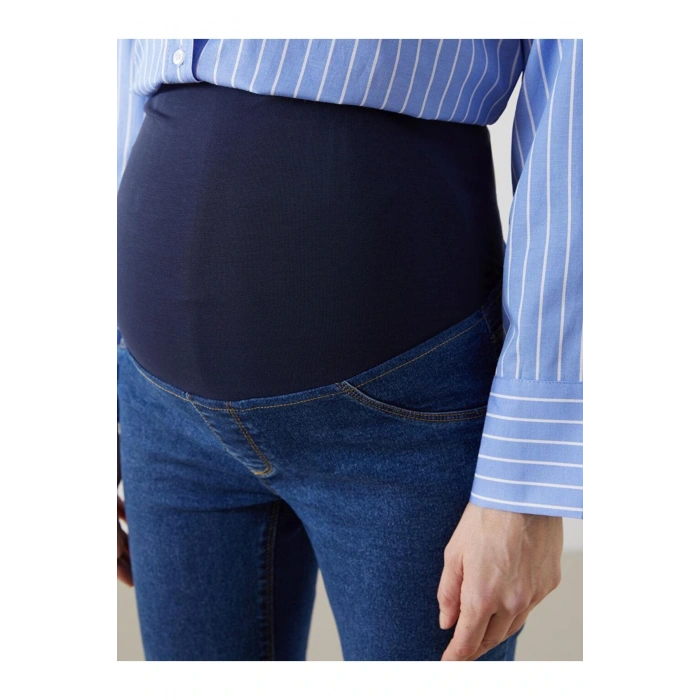 Karın Panelli Mercury Skinny Fit Hamile Jean Pantolon (S5)