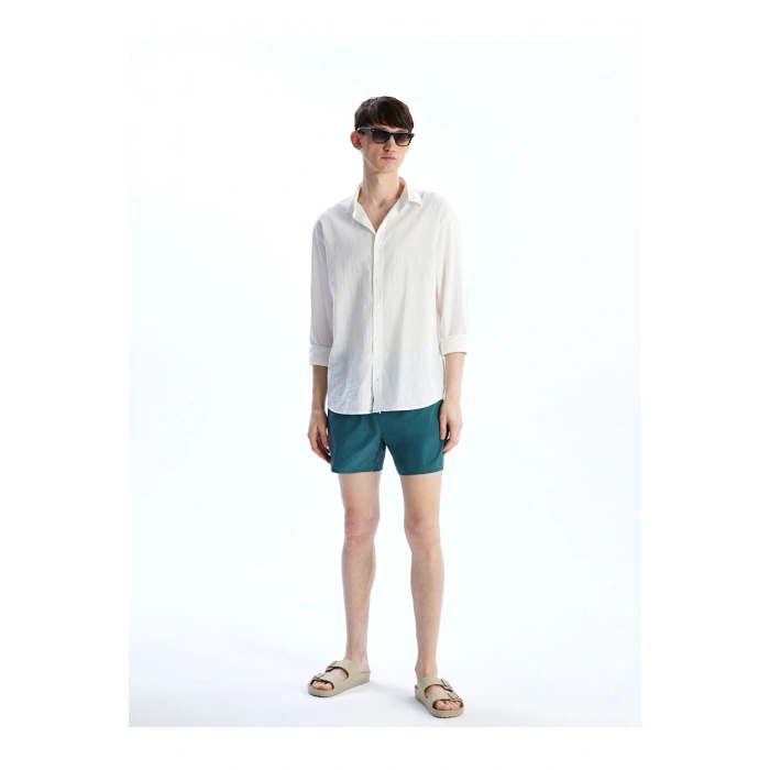 Kısa Boy Basic Erkek Deniz Şortu