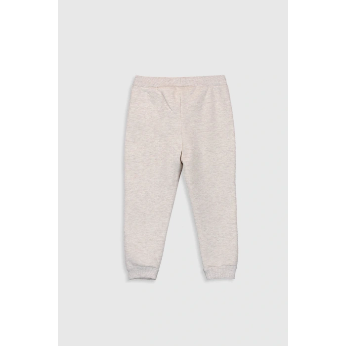 Kız Bebek Deve Tüyü Melanj D3C Eşofman Altı