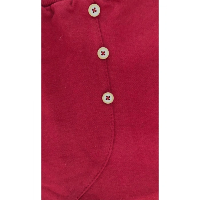 Kız Bebek Kırmızı Eşofman Alt