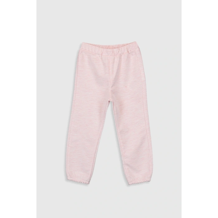 Kız Bebek Pembe Melanj E6R Pantolon
