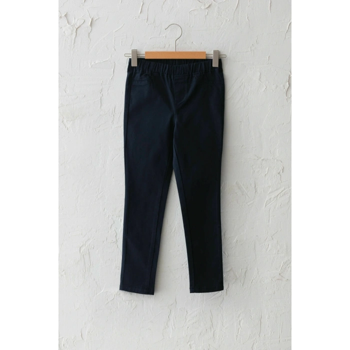 Kız Çocuk Koyu Lacivert Hrc Pantolon