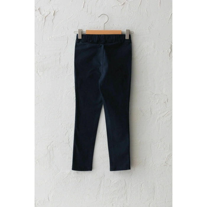 Kız Çocuk Koyu Lacivert Hrc Pantolon