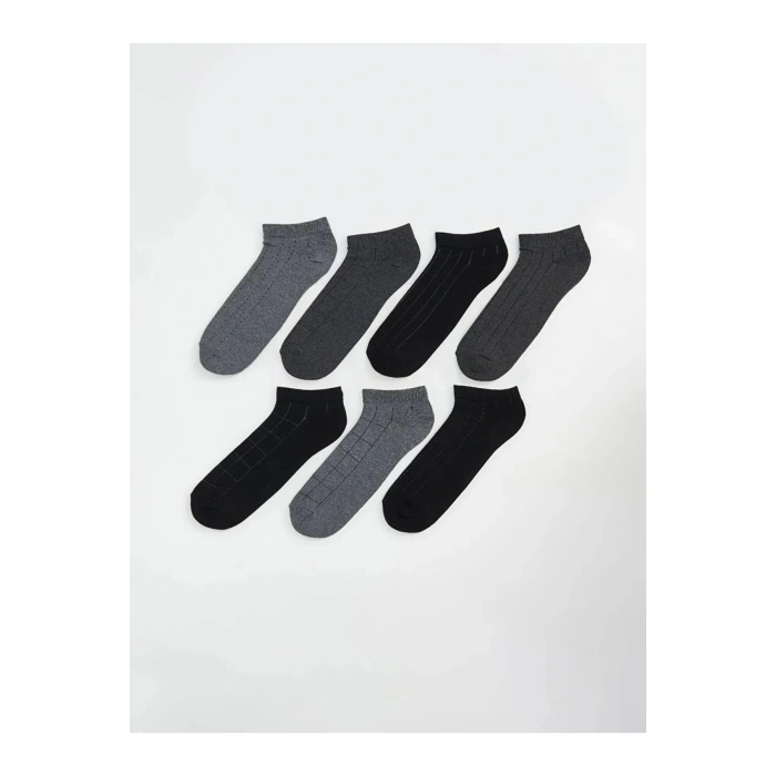 LCW ACCESSORIES Karişik Desenli Erkek Patik Çorap 7li