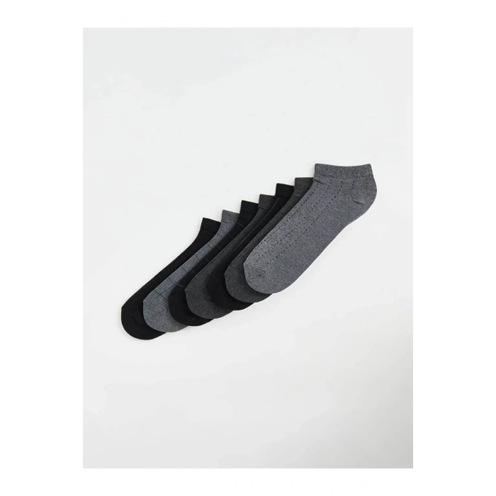 LCW ACCESSORIES Karişik Desenli Erkek Patik Çorap 7li