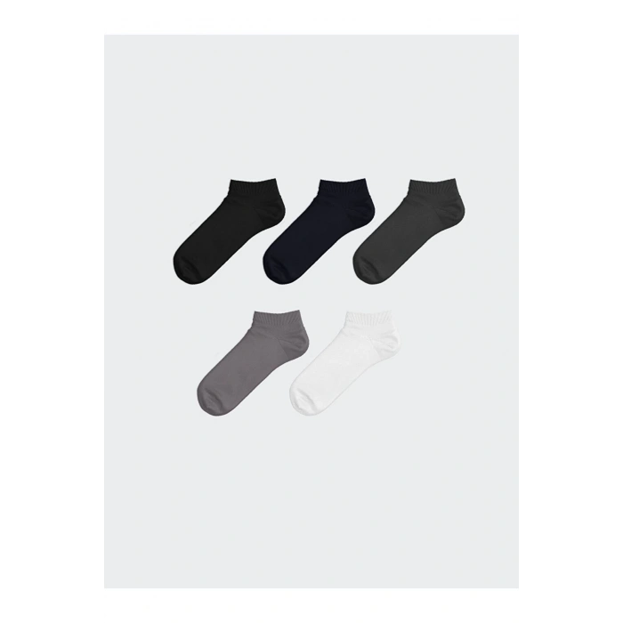 LCW ACCESSORIES Karışık Erkek Patik Çorap 5li