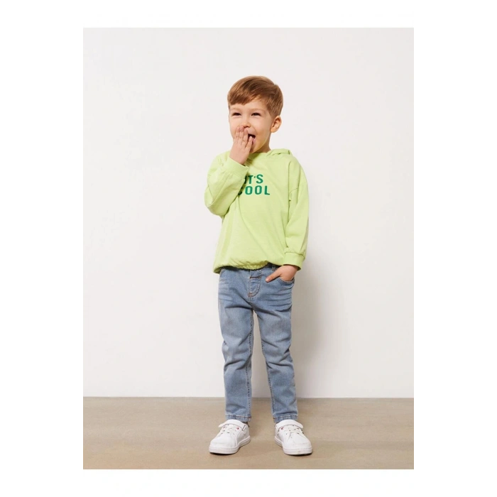 LCW baby Basic Erkek Bebek Jean Pantolon