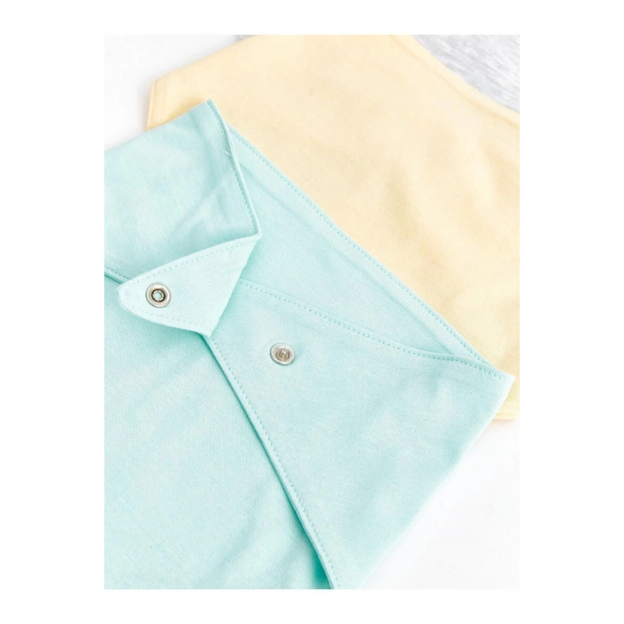 LCW baby Basic Erkek Bebek Mama Önlüğü 3lü