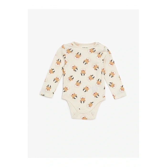 LCW baby  Baskılı Erkek Bebek Çıtçıtlı Body 2li