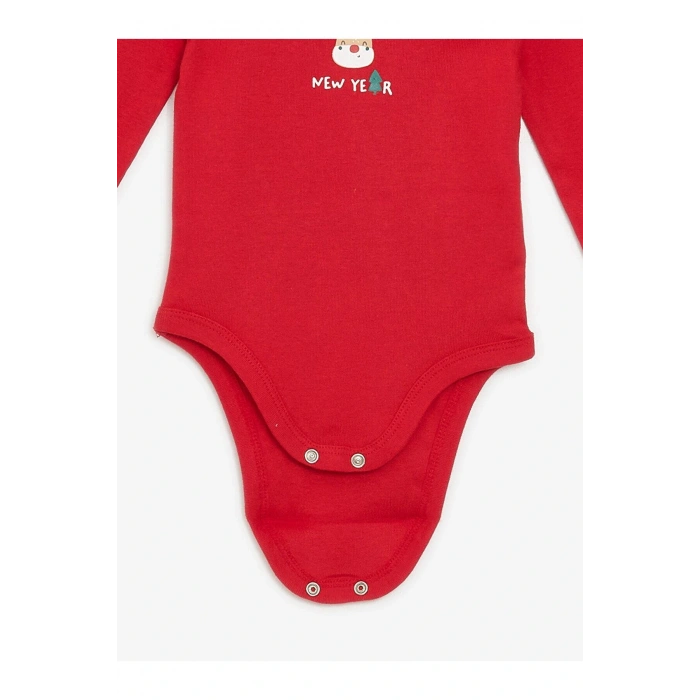 LCW baby  Baskılı Erkek Bebek Çıtçıtlı Body 2li