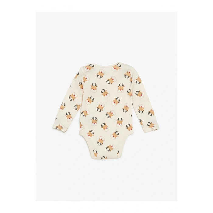 LCW baby  Baskılı Erkek Bebek Çıtçıtlı Body 2li