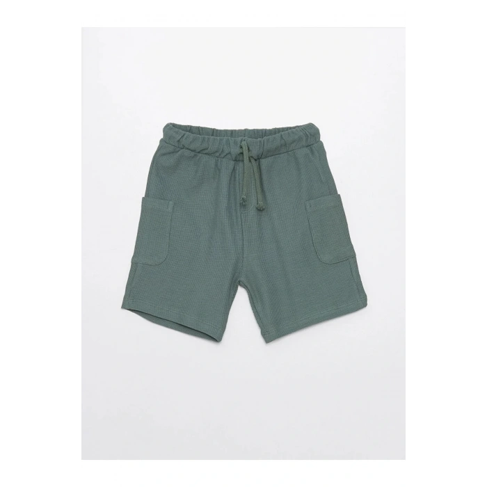 LCW baby Beli Lastikli Basic Erkek Bebek Şort