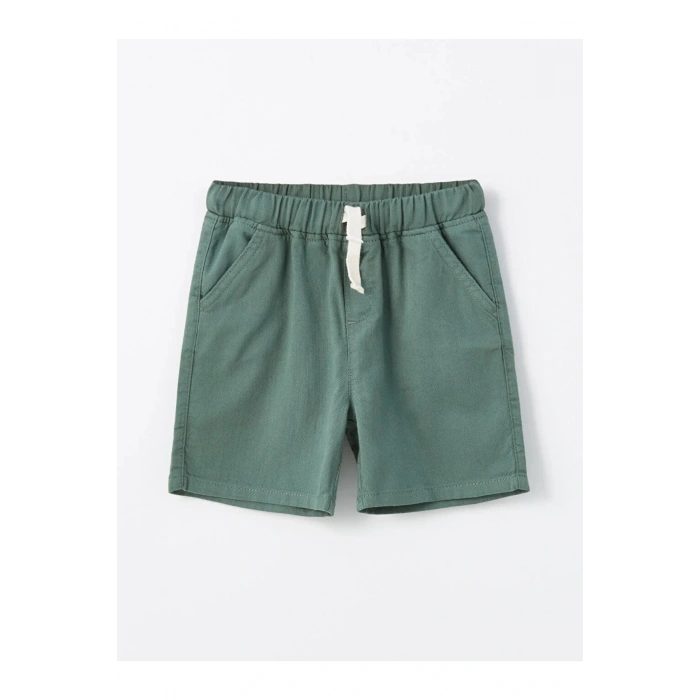 LCW baby Beli Lastikli Basic Erkek Bebek Şort