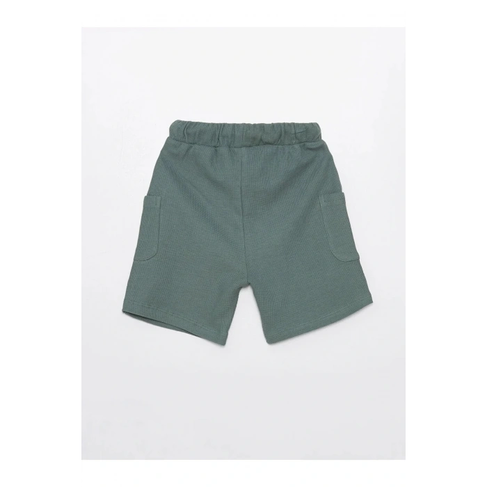 LCW baby Beli Lastikli Basic Erkek Bebek Şort